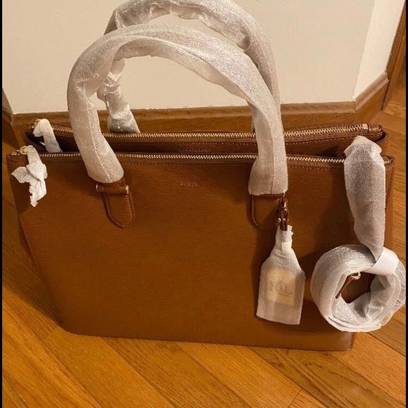 Lauren Ralph LaurenBennington Leather Satchel